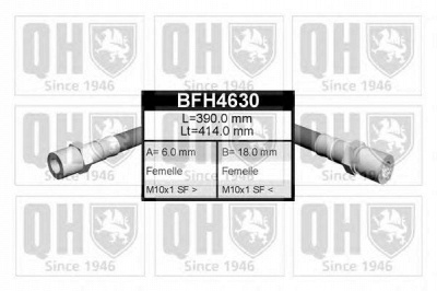 QUINTON HAZELL bfh4630 -  Тормозной шланг